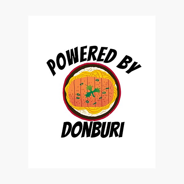 Item preview, Powered By Donburi designed and sold by Tokyotopia.