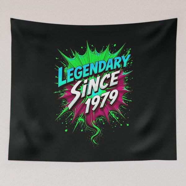 Item preview, Legendary Since 1979 Cool Birthday Quote designed and sold by TheArtOfPat.