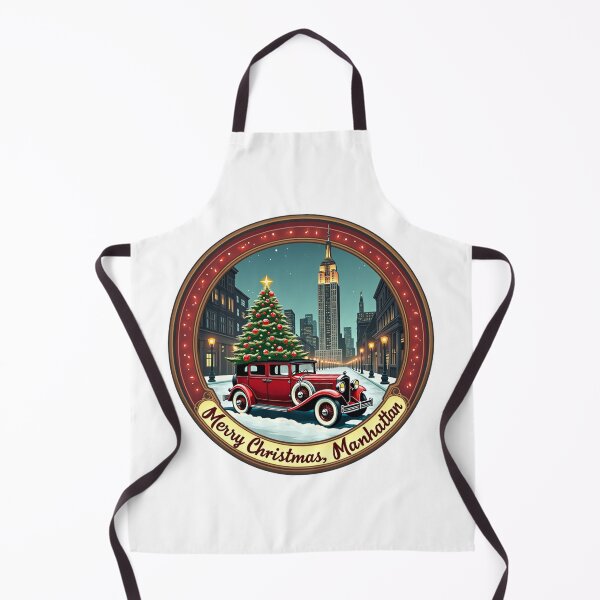Item preview, Manhattan, New York City Vintage Christmas designed and sold by positiveimages.
