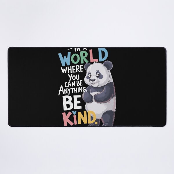 Item preview, Inspirational Be Kind Panda Design designed and sold by InsanseCreation.
