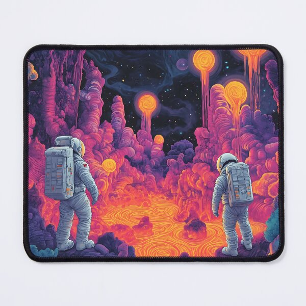 Item preview, Mystical Astronauts in Alien Terrains designed and sold by HarmonicDaze.