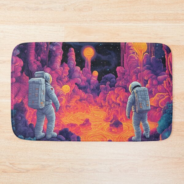 Item preview, Mystical Astronauts in Alien Terrains designed and sold by HarmonicDaze.