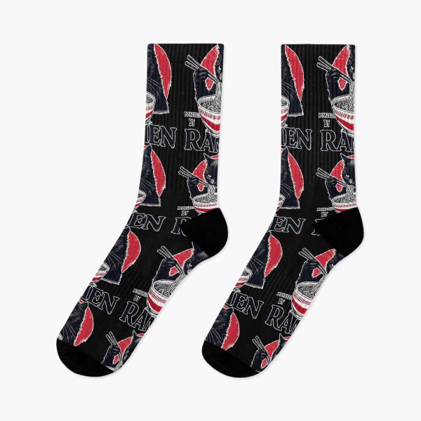 Aperçu de l'œuvre Propulsé par Ramen Black Cat Sumie japonais créée et vendue par TomFrontierArt.
