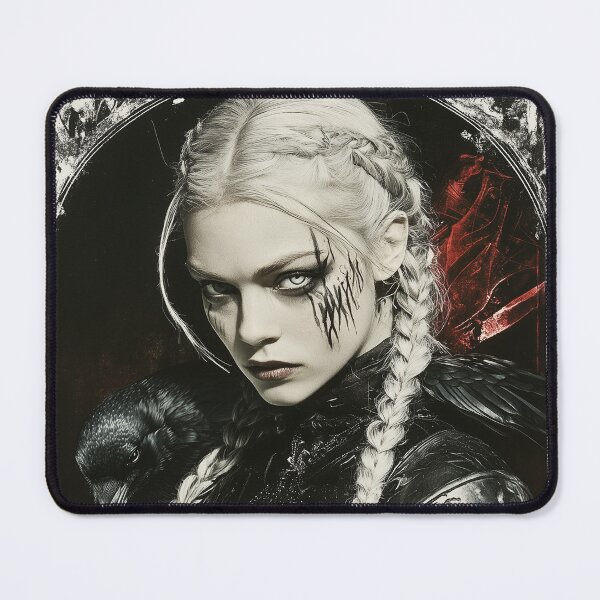 Item preview, Nordic Gothic Warrior Woman designed and sold by LonesomeKnight.