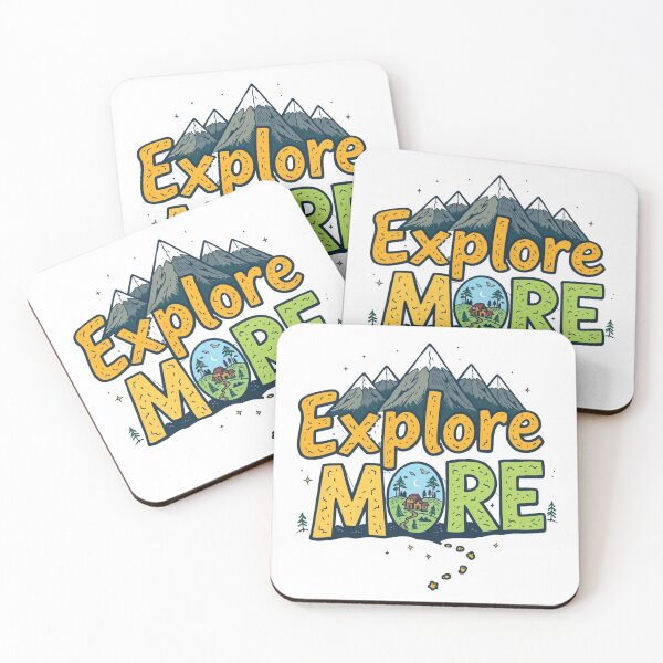 Item preview, Explore More Hiking Adventure Relax Camp Art Outdoor Nature Travel designed and sold by Kia Blaze.
