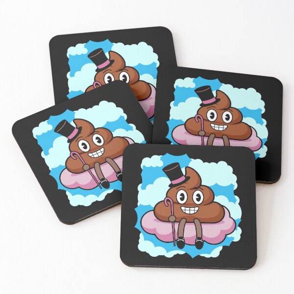 Item preview, Funny poo | Cute poop | Smiling Poop designed and sold by RedCircleArt.