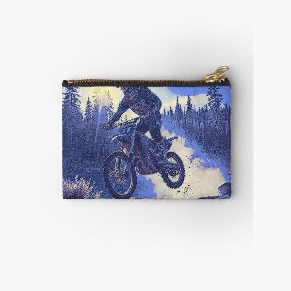 Item preview, Motocross Biker Jumps a Stream designed and sold by Skye Ryan-Evans.