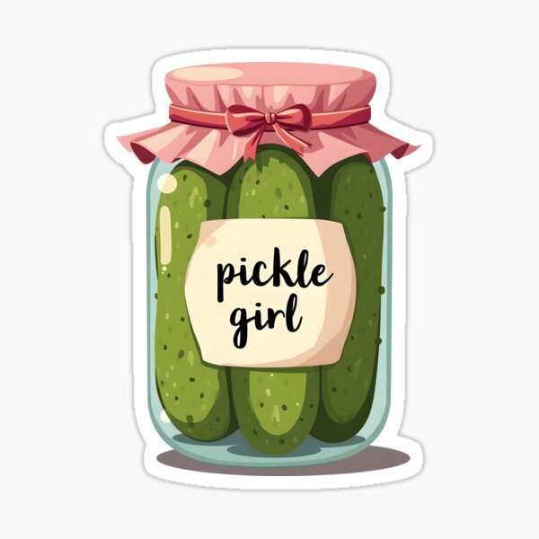 Item preview, Pickle Girl - Gifts for Girl Who Loves Pickle designed and sold by kjp-design.
