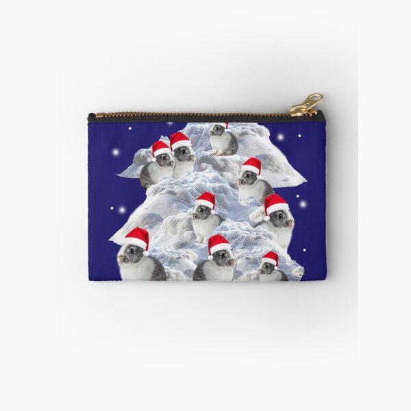 Item preview, Bunch of christmas rabbits in the snow designed and sold by Topmel.