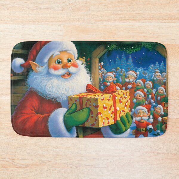 Item preview, Santa's Bustling Workshop designed and sold by PaigeCompositor.