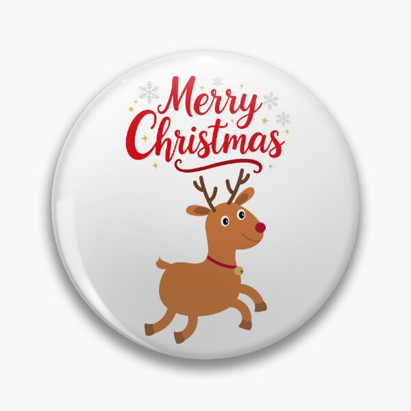 Item preview, Merry Christmas Reindeer #2 designed and sold by WhimsyBoutique.