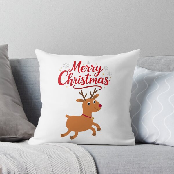 Item preview, Merry Christmas Reindeer #2 designed and sold by WhimsyBoutique.