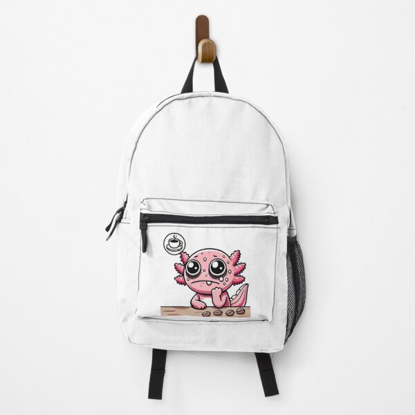 Item preview, Sad Axolotl Craving Coffee designed and sold by RetroPop23.