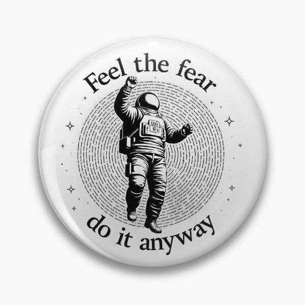 Item preview, Feel the fear do it anyway designed and sold by Pattern Heaven.