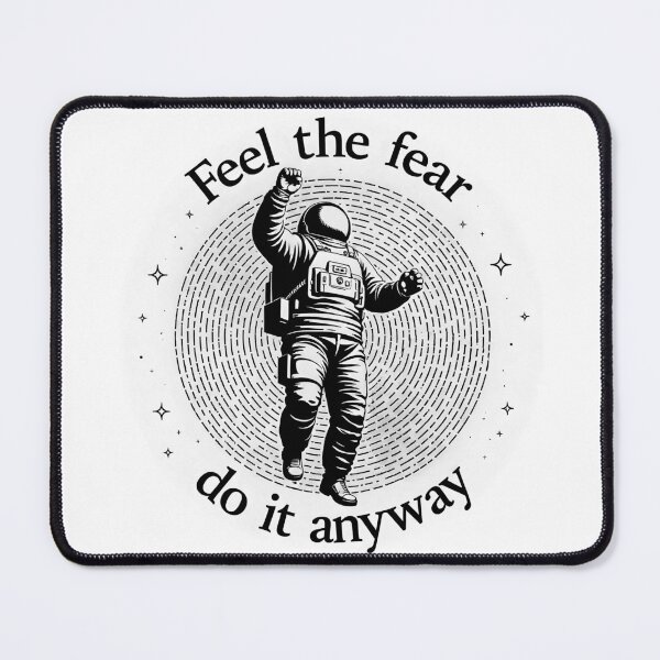 Item preview, Feel the fear do it anyway designed and sold by Miauau Studio.
