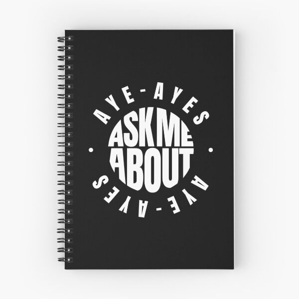 Item preview, Ask me About Aye-Ayes designed and sold by MaryAller.