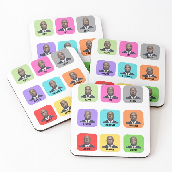 Item preview, The many faces of Captain Raymond Holt designed and sold by SuperNeato.