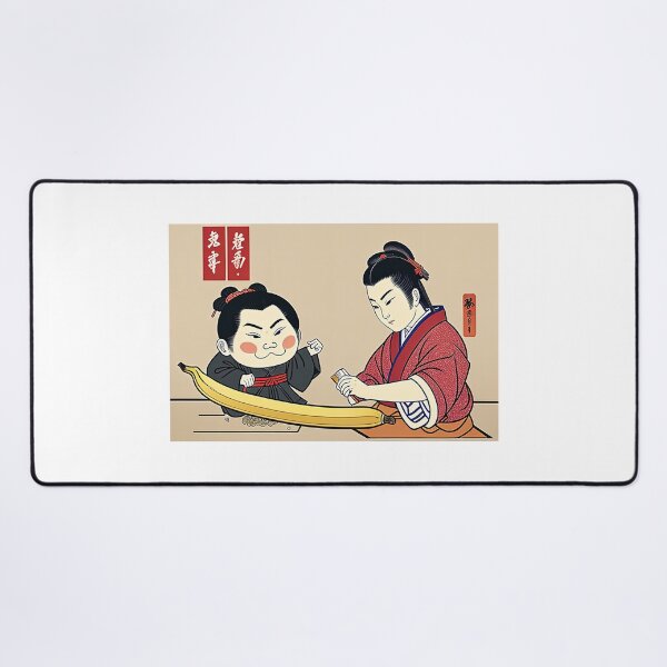 Item preview, Japanese Lady working with Banana designed and sold by Daveidaho.