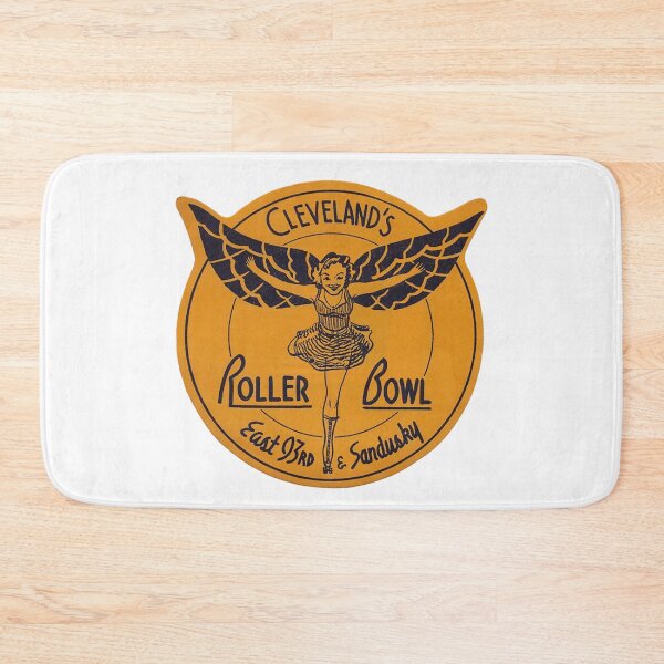 Item preview, Rollerbowl Cleveland Ohio Roller Skating Rink Sticker Decal Label designed and sold by tislord.