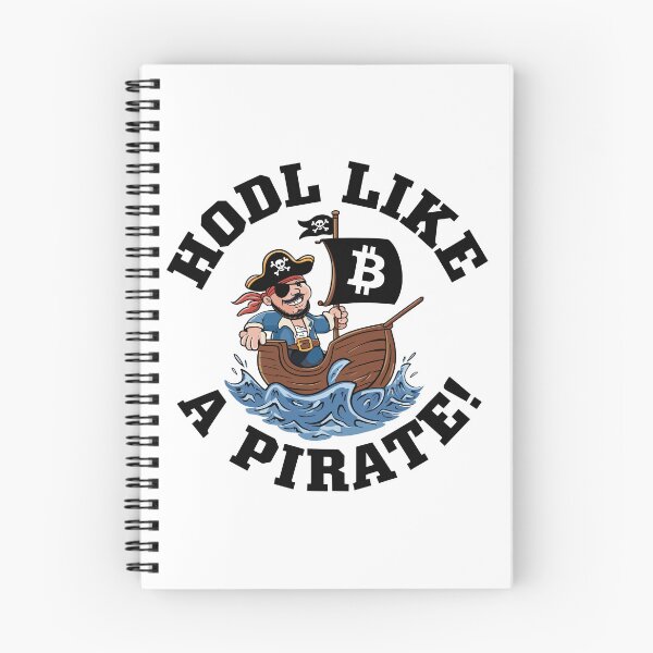 Artikelvorschau, HODL wie ein Pirat! – Bitcoin-Pirat segelt durch die stürmischen Krypto-Meere entworfen und verkauft von JPees.