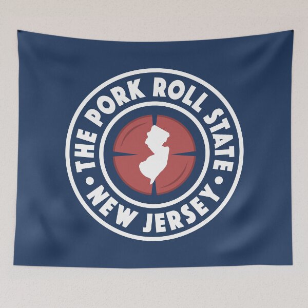 Item preview, Pork Roll State Circle Badge designed and sold by deadmansupplyco.