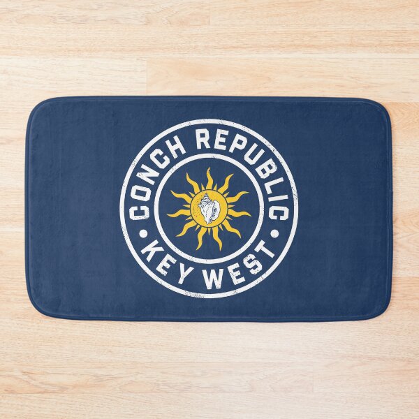 Item preview, Retro Conch Republic Key West Circle Badge designed and sold by deadmansupplyco.