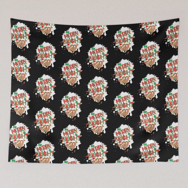 Item preview, Be Merry & Bright Sloth designed and sold by ArtBeLife.