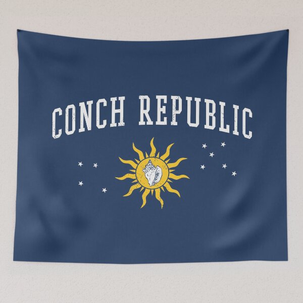 Item preview, Vintage Varsity Conch Republic Key West designed and sold by deadmansupplyco.