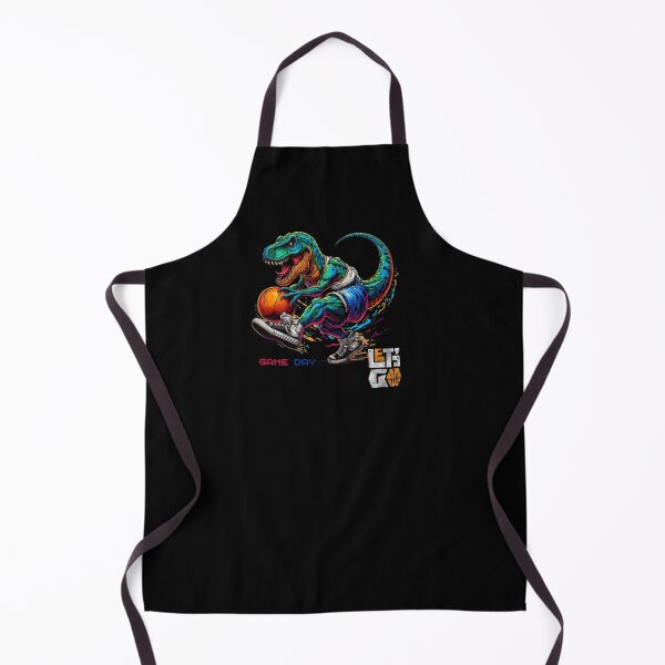 Item preview, Dinosaur Basketball Design: Game Day Colorful Sports Motif designed and sold by KolbaVison.