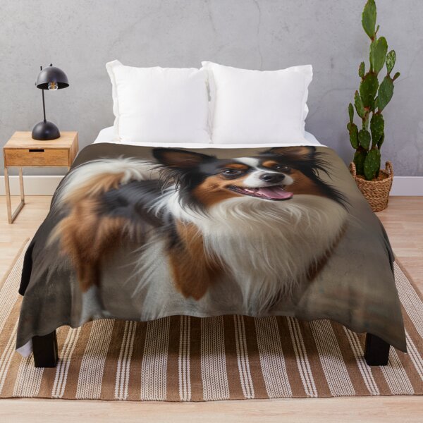 Item preview, Papillon Puppy Portrait designed and sold by Skye Ryan-Evans.