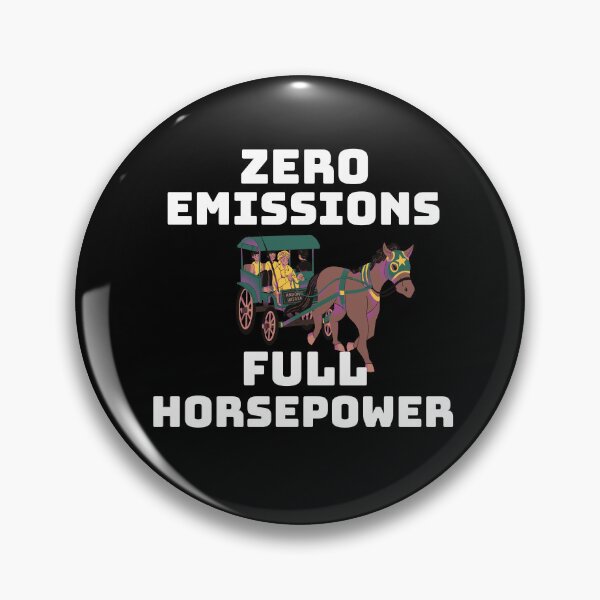 Item preview, Zero emissions, full horsepower. designed and sold by Designfs.