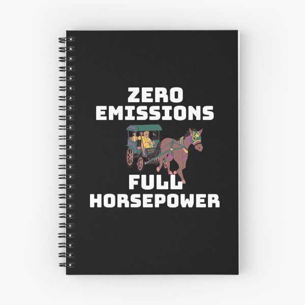 Item preview, Zero emissions, full horsepower. designed and sold by Designfs.