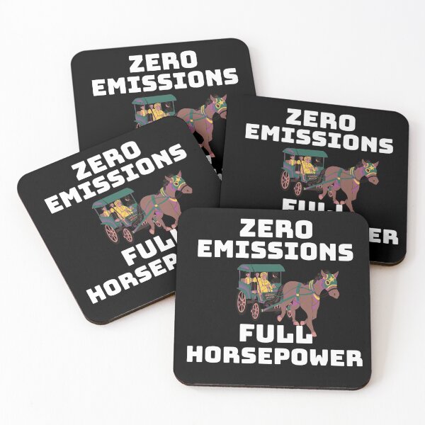Item preview, Zero emissions, full horsepower. designed and sold by Designfs.