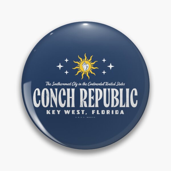 Item preview, Conch Republic Key West Florida designed and sold by deadmansupplyco.
