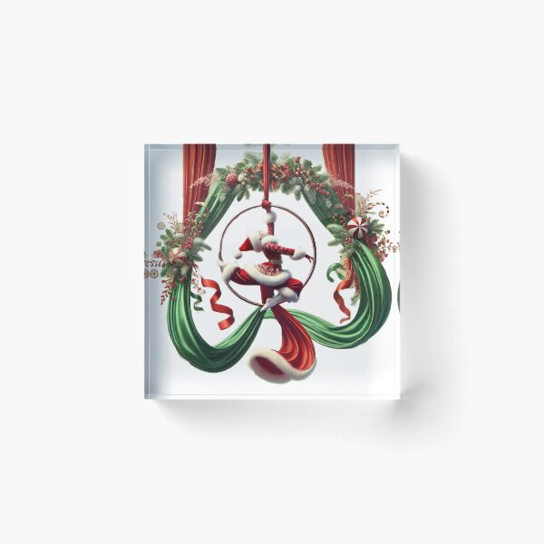 Item preview, Christmas Aeralist - Christmas gift for an aerial acrobat designed and sold by UrbanCanvvas.