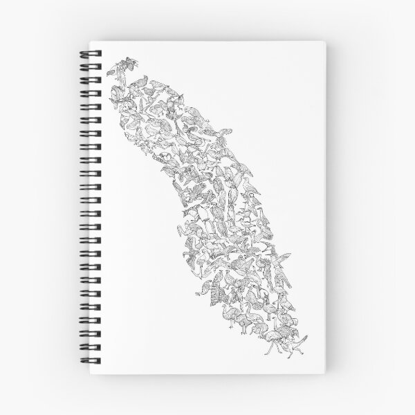 Item preview, Birds - Black and White - Evolution designed and sold by EvolutionPoster.