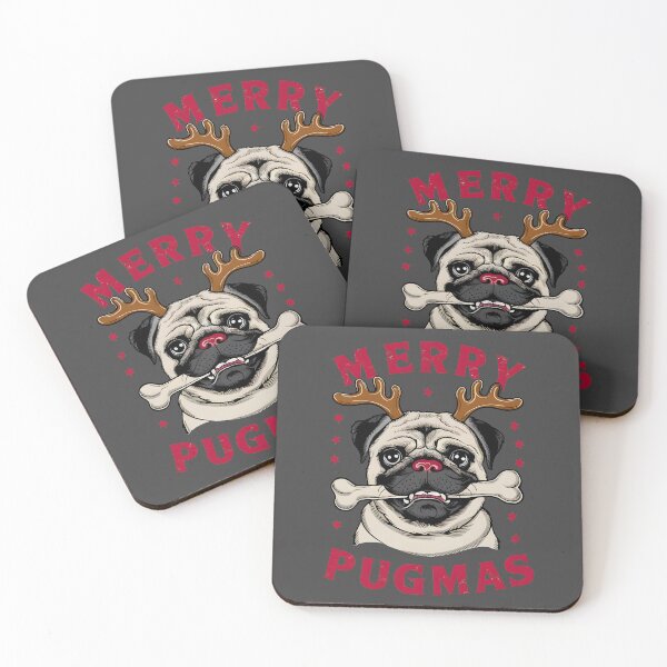 Item preview, Merry pugmas designed and sold by FriendlyLlama.