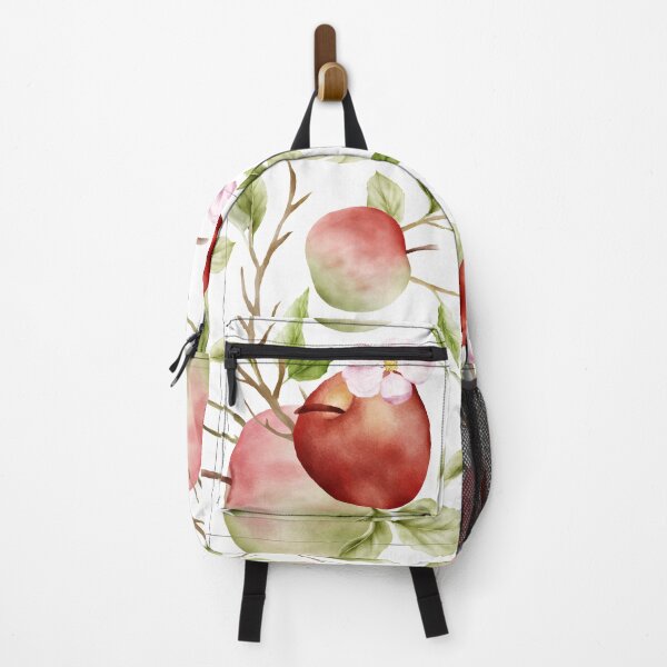 Item preview, Botanical Red Apple Seamless Pattern designed and sold by kimberpix.