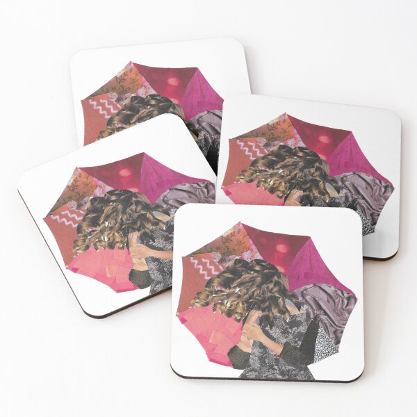 Item preview, Woman with umbrella collage designed and sold by Yulia mozes.