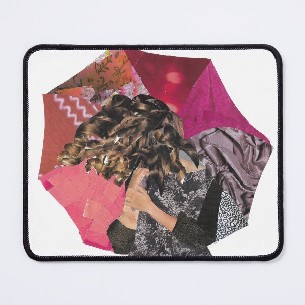 Item preview, Woman with umbrella collage designed and sold by Yulia mozes.
