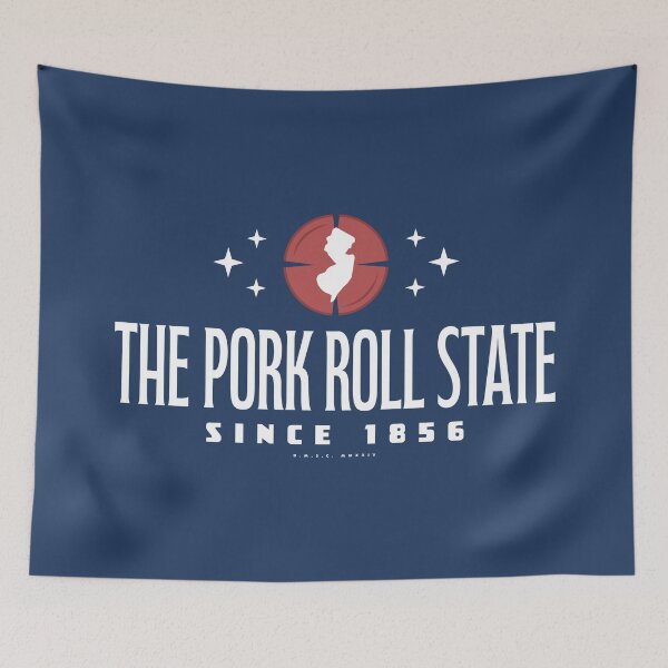 Item preview, Pork Roll State Retro Icon designed and sold by deadmansupplyco.