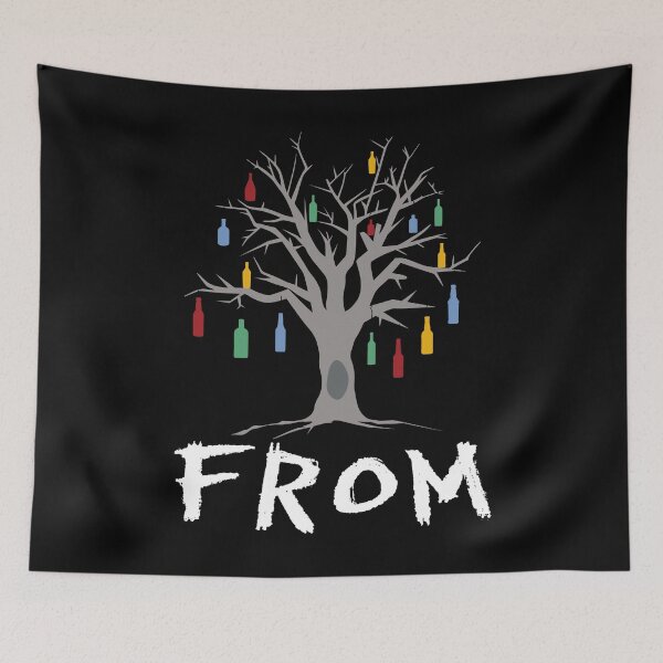 Item preview, From TV Show Colorful Bottle Tree Anghkooey White designed and sold by ModernintheMix.