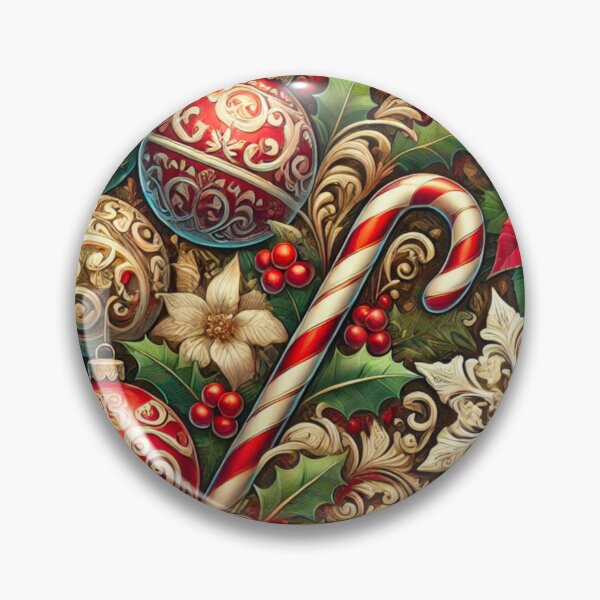 Item preview, Bright and Festive Christmas Pattern Design designed and sold by GrizzlyCollective.