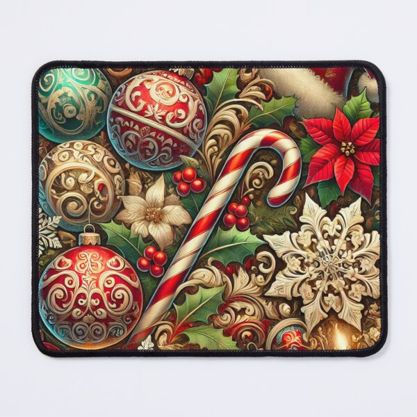 Item preview, Bright and Festive Christmas Pattern Design designed and sold by GrizzlyCollective.
