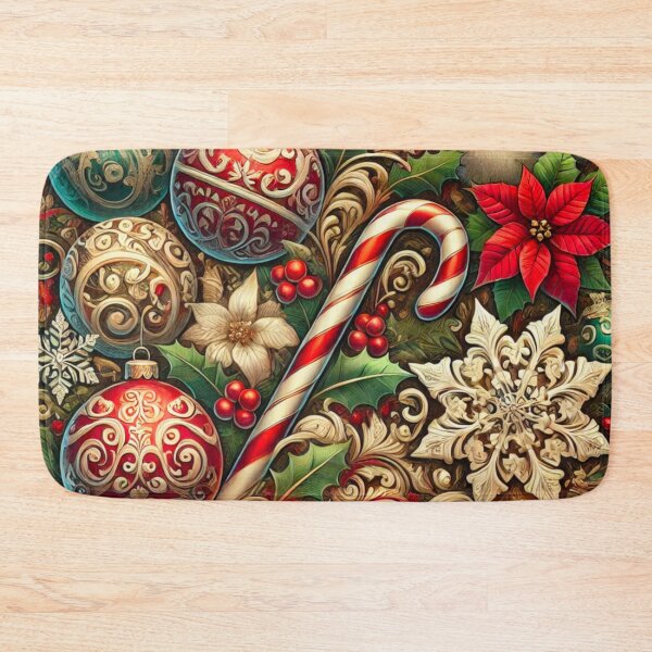 Item preview, Bright and Festive Christmas Pattern Design designed and sold by GrizzlyCollective.