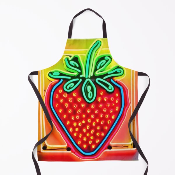 Item preview, Colorful Strawberry Neon Glow designed and sold by Health And Fitness Posts e-Store.
