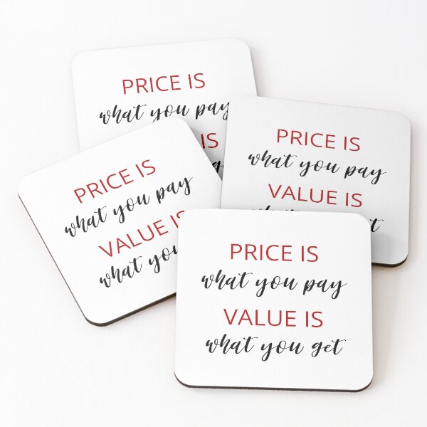 Item preview, Price vs. Value designed and sold by Flagship  Assistance Before Assistants.