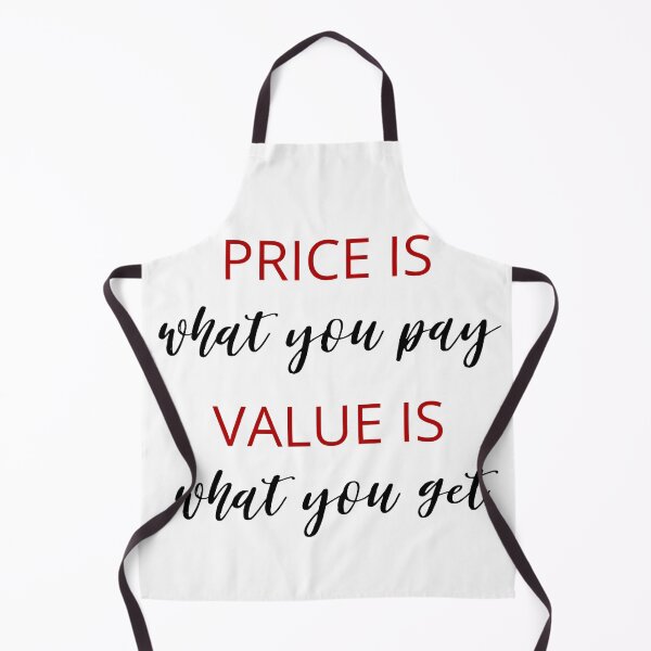Item preview, Price vs. Value designed and sold by Flagship  Assistance Before Assistants.