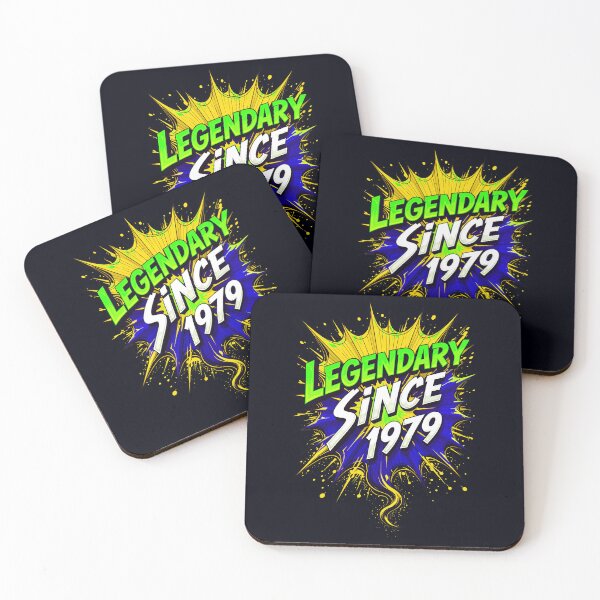 Item preview, Legendary Since 1979 Cool Birthday Quote designed and sold by TheArtOfPat.