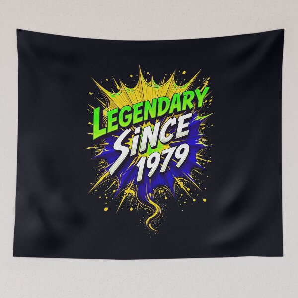 Item preview, Legendary Since 1979 Cool Birthday Quote designed and sold by TheArtOfPat.